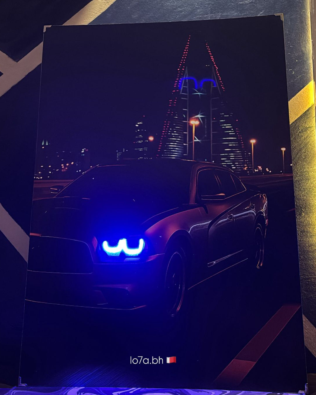 Luxury LED Car Plate