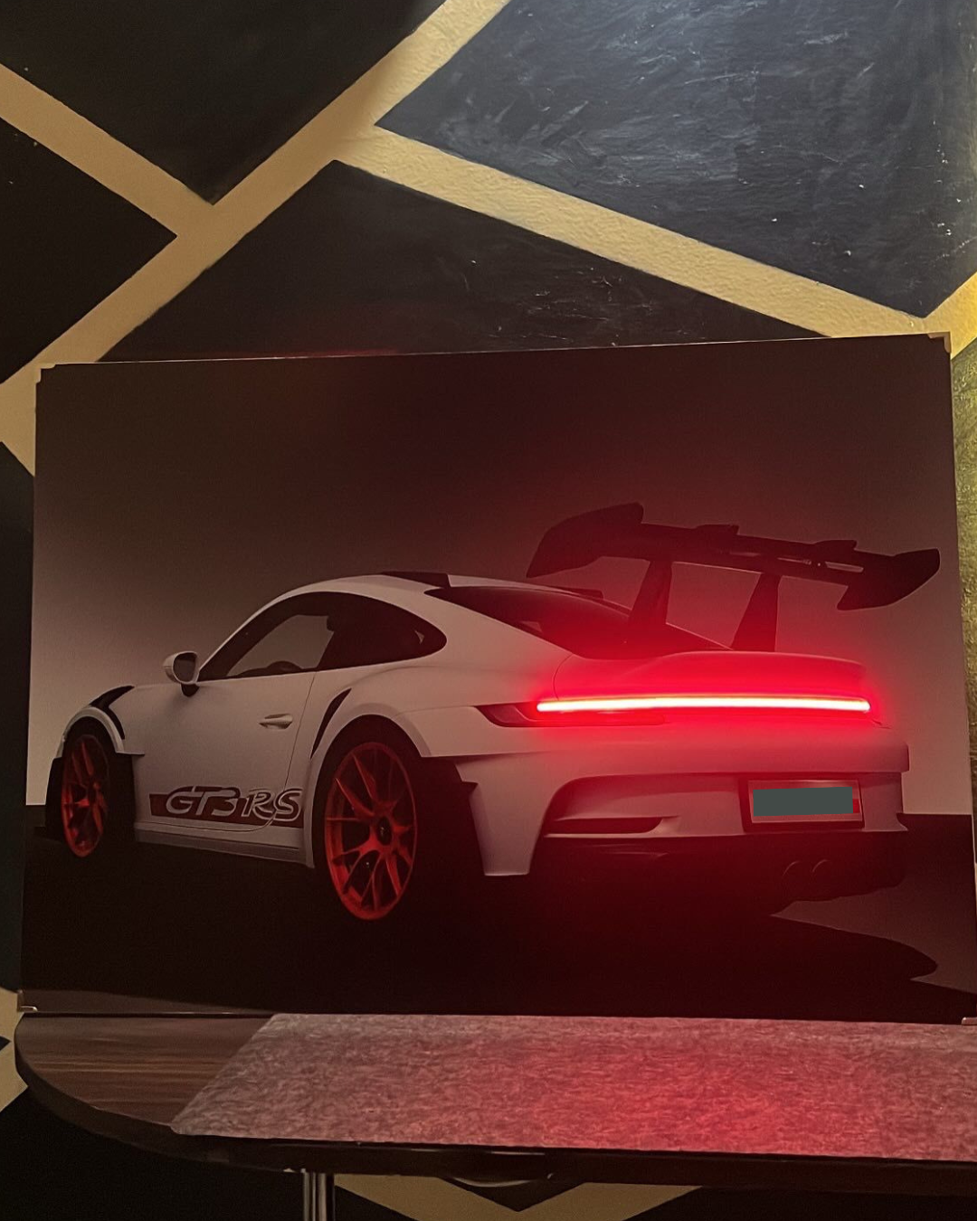 Luxury LED Car Plate