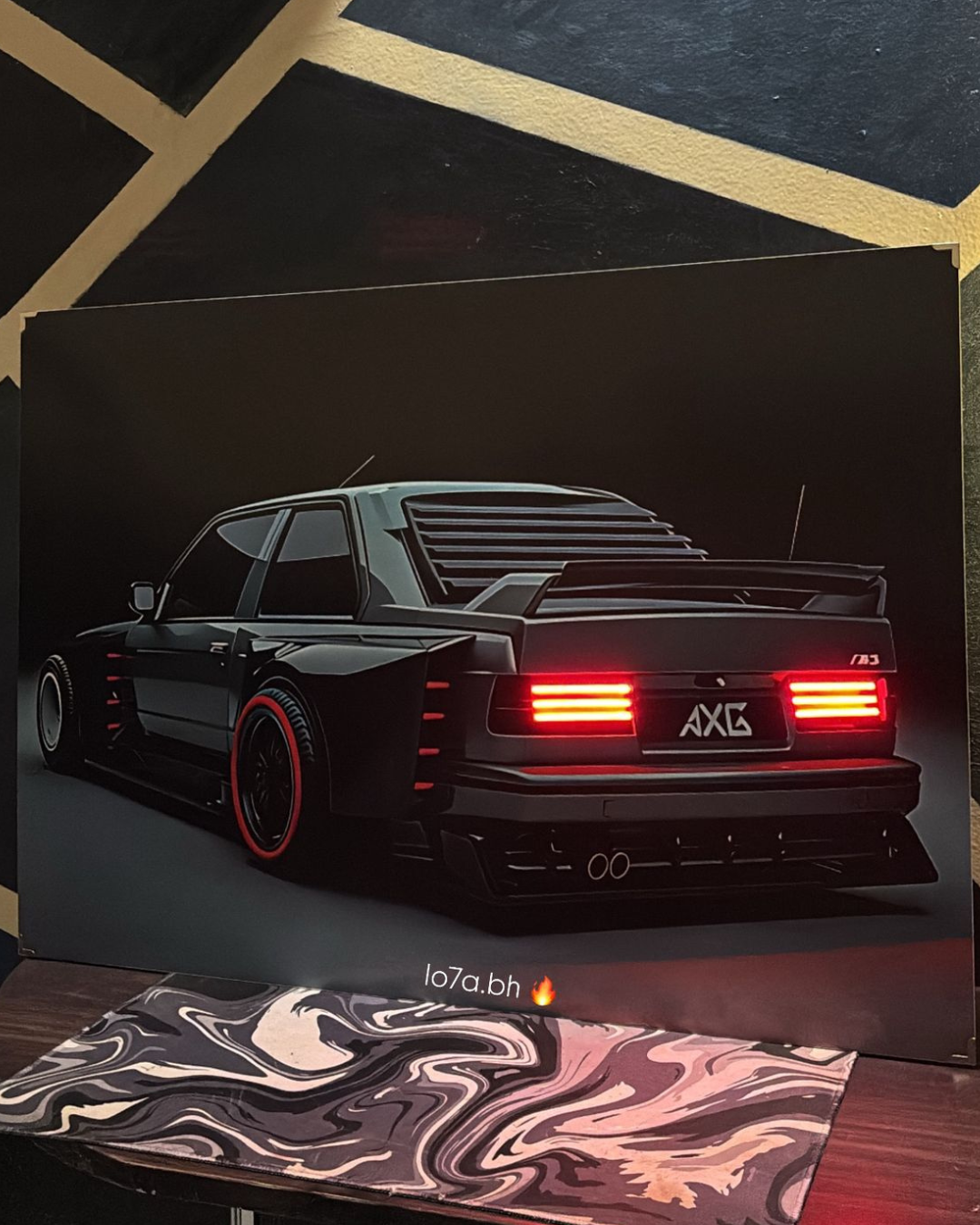 Luxury LED Car Plate