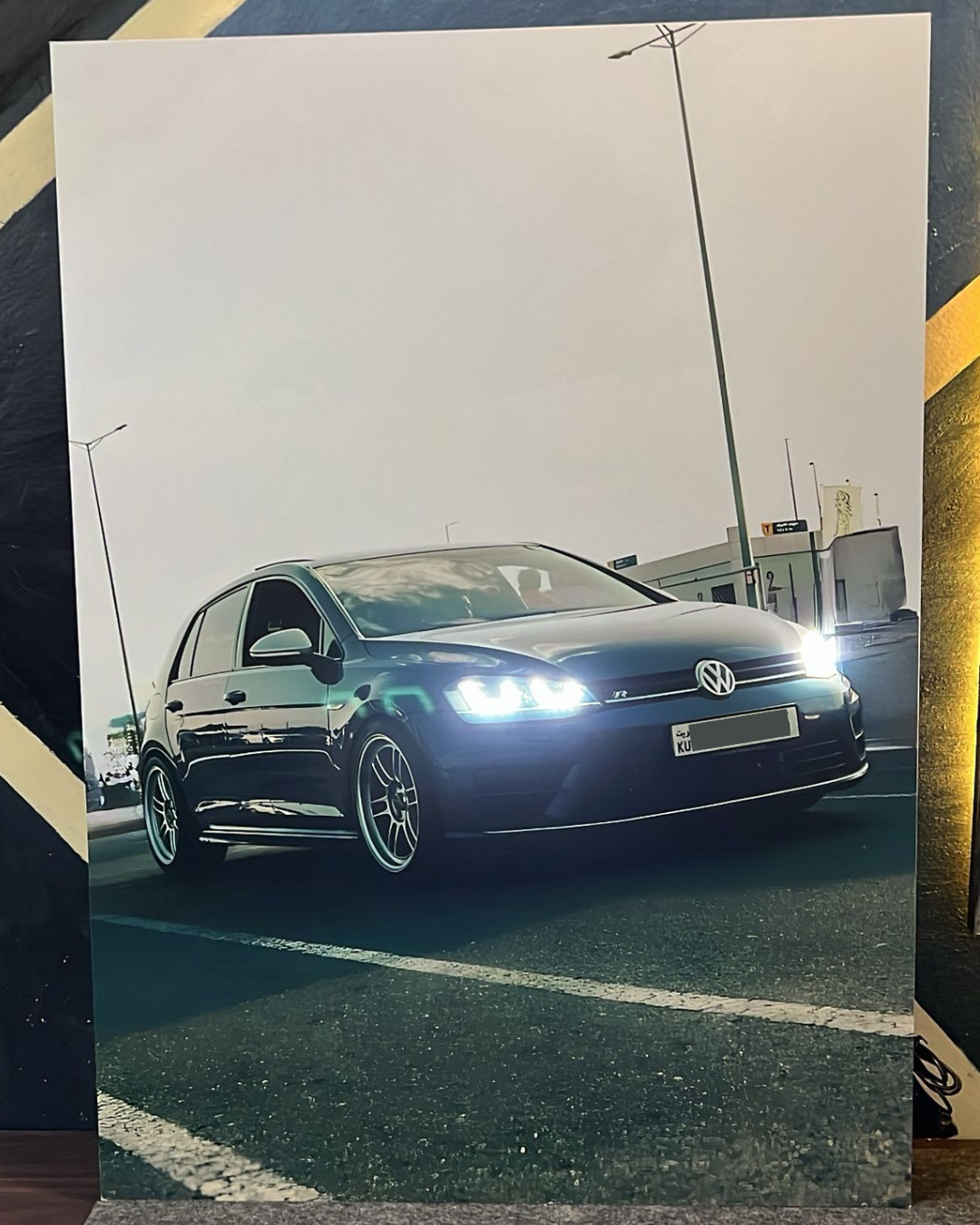 Luxury LED Car Plate