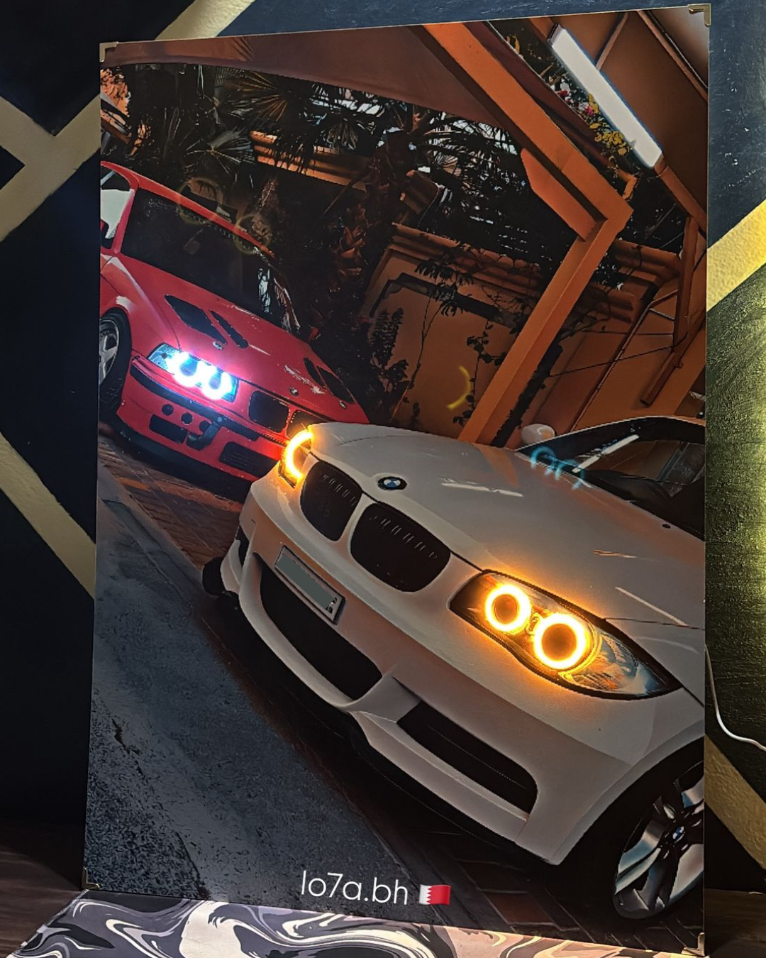 Luxury LED Car Plate