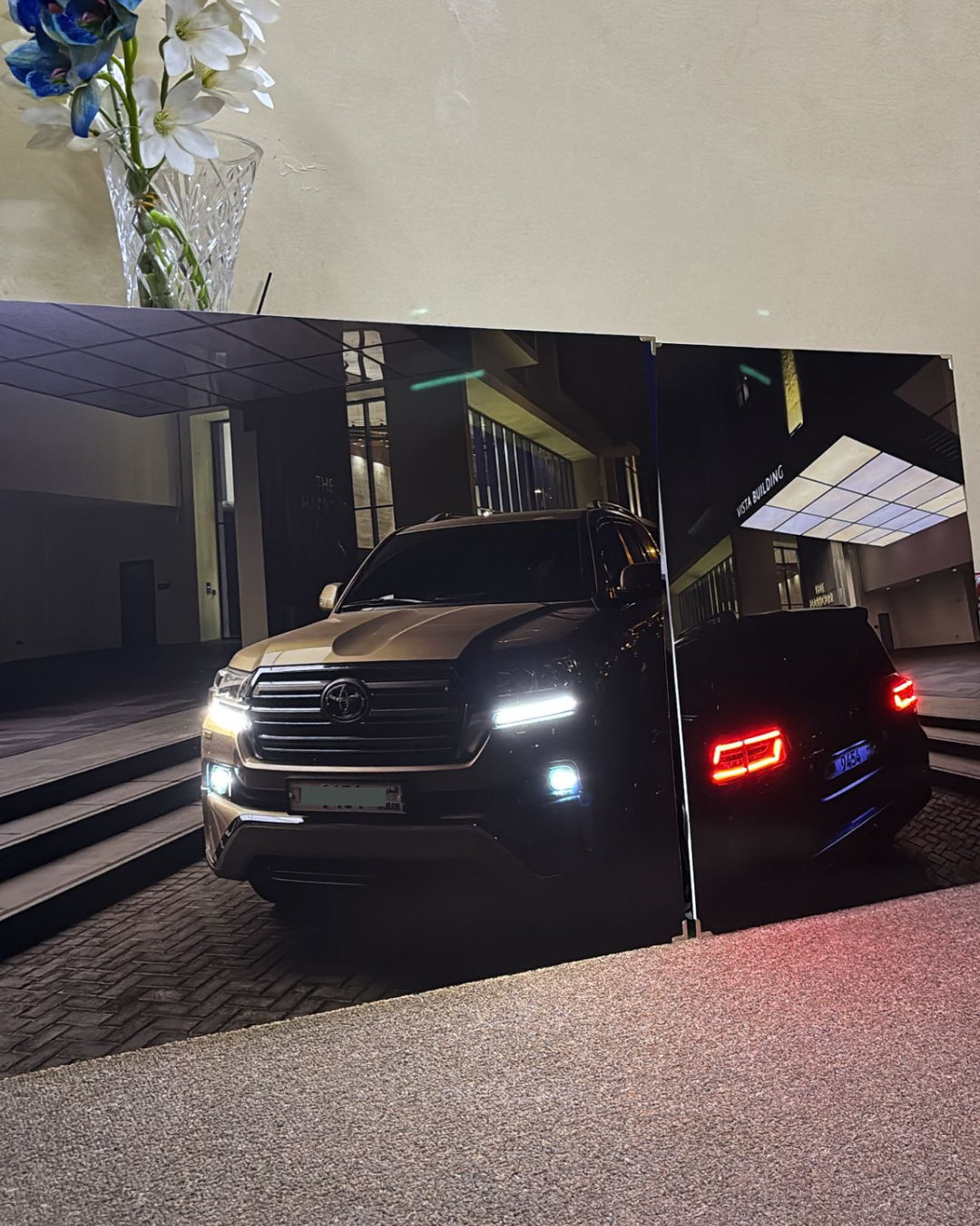 Luxury LED Car Plate