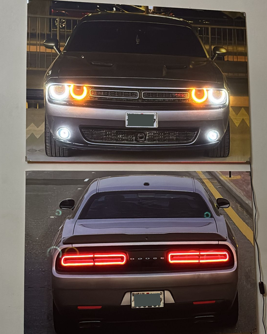 Luxury LED Car Plate