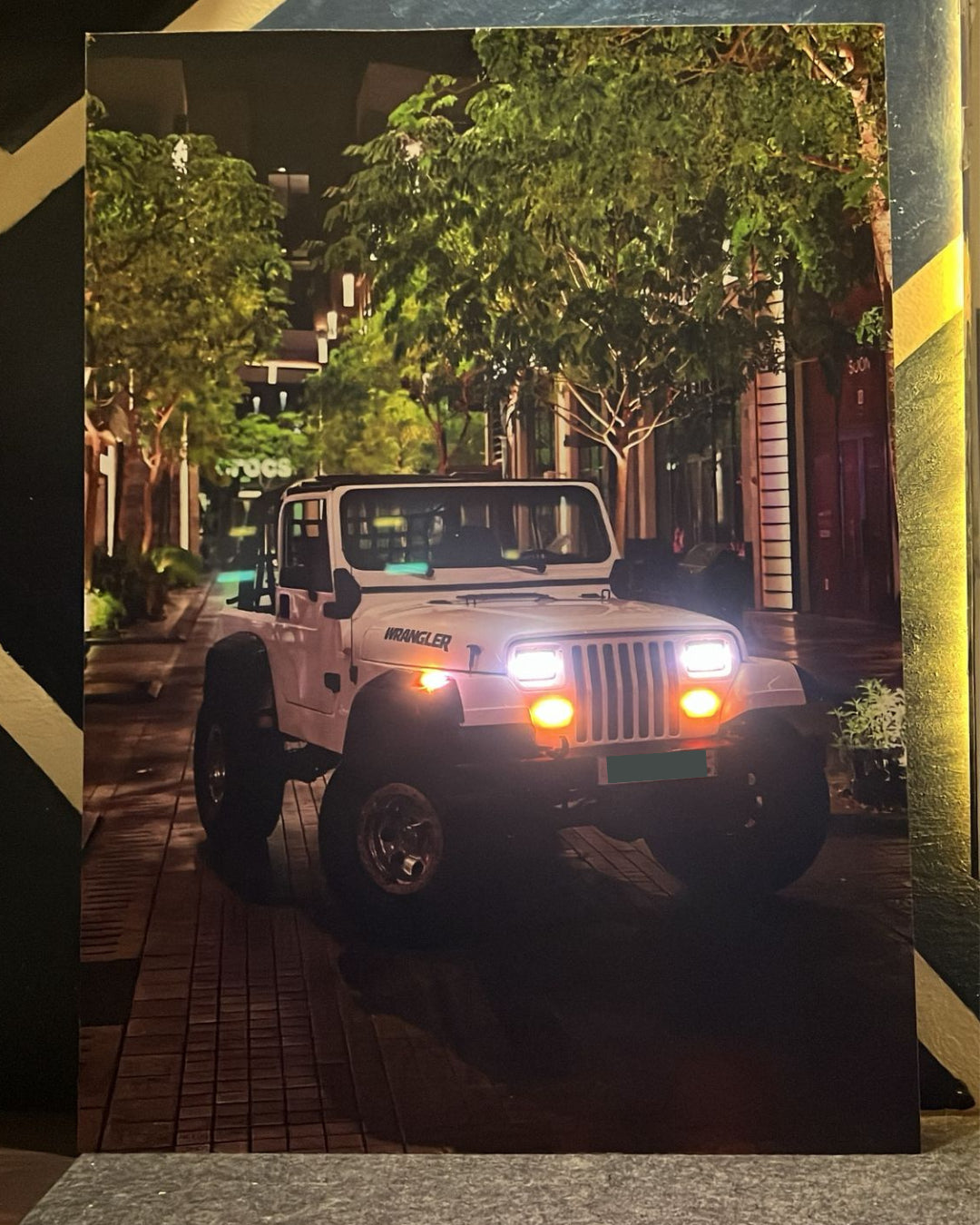 Luxury LED Car Plate