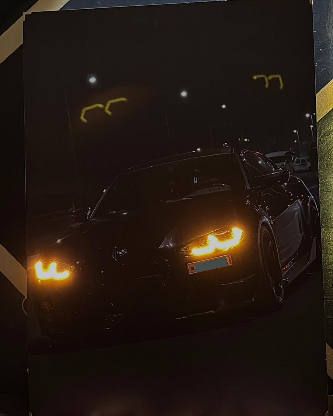 Luxury LED Car Plate