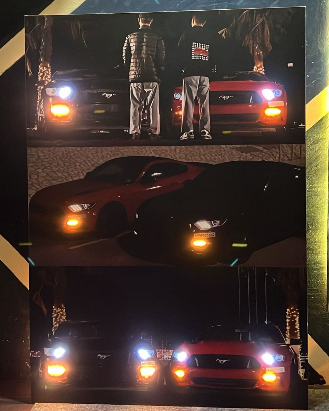 Luxury LED Car Plate