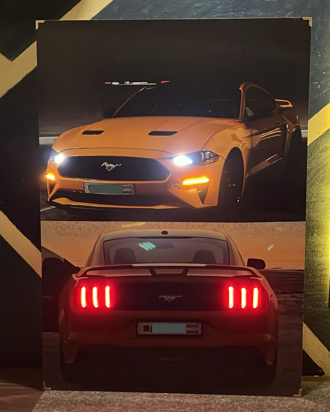 Luxury LED Car Plate